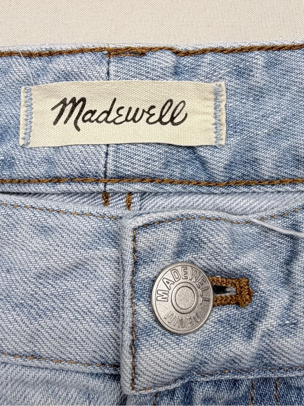 Madewell Light wash Curvy Perfect Vintage Jean - Picture 7 of 10